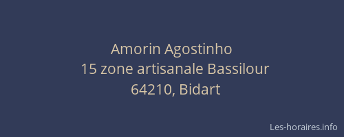 Amorin Agostinho