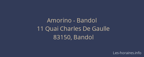 Amorino - Bandol