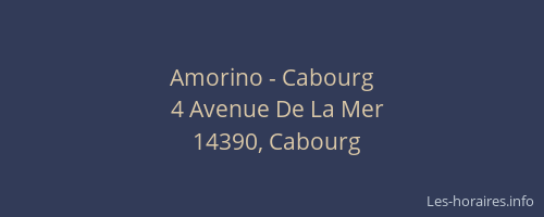Amorino - Cabourg
