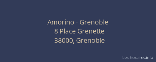 Amorino - Grenoble