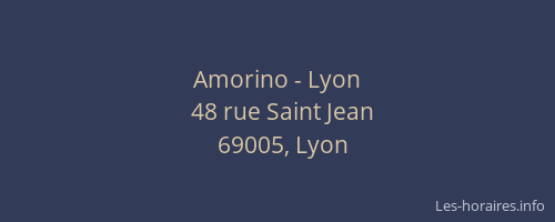 Amorino - Lyon