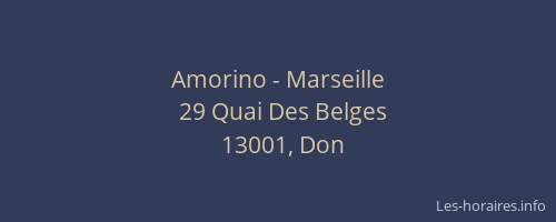 Amorino - Marseille