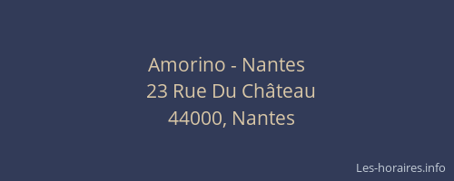 Amorino - Nantes