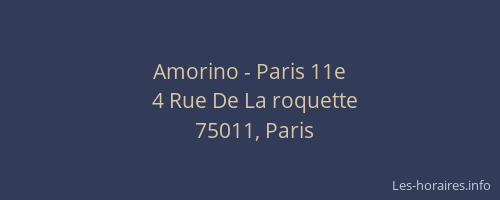 Amorino - Paris 11e