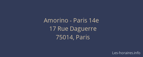 Amorino - Paris 14e