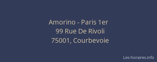 Amorino - Paris 1er