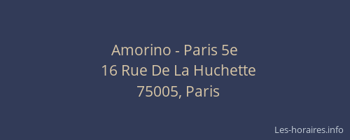 Amorino - Paris 5e