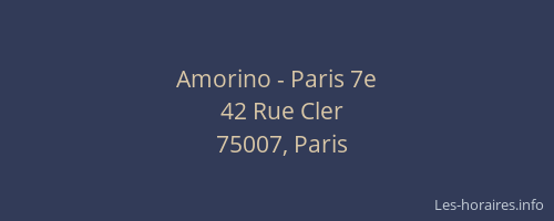 Amorino - Paris 7e
