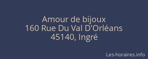 Amour de bijoux