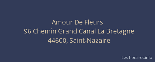 Amour De Fleurs