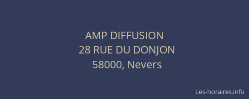 AMP DIFFUSION