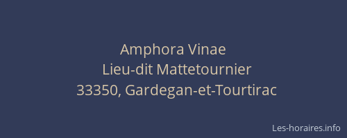 Amphora Vinae