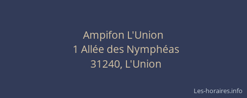 Ampifon L'Union