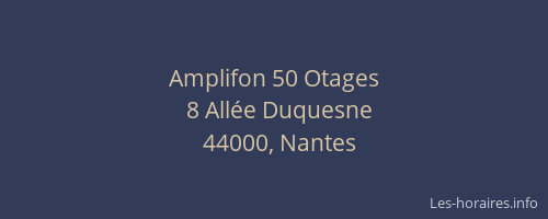 Amplifon 50 Otages