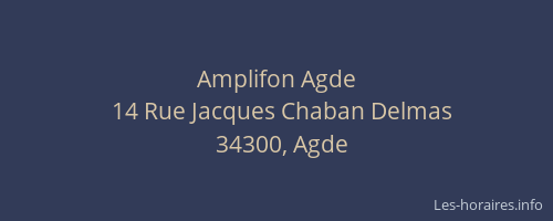 Amplifon Agde