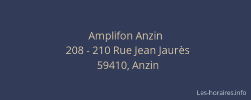 Amplifon Anzin