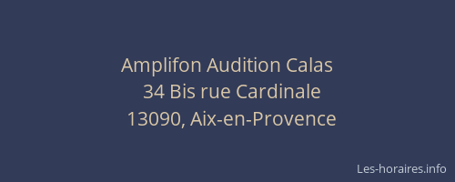 Amplifon Audition Calas