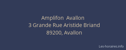 Amplifon  Avallon
