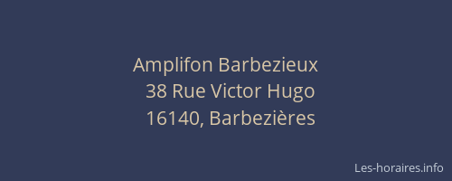 Amplifon Barbezieux