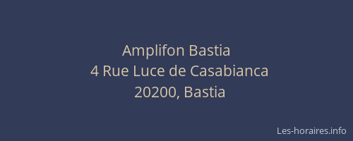 Amplifon Bastia