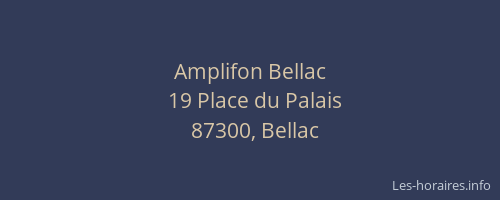 Amplifon Bellac