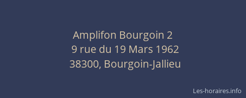 Amplifon Bourgoin 2
