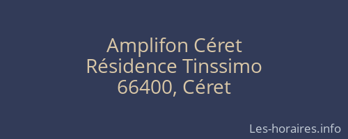 Amplifon Céret