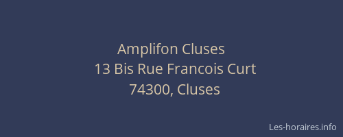 Amplifon Cluses