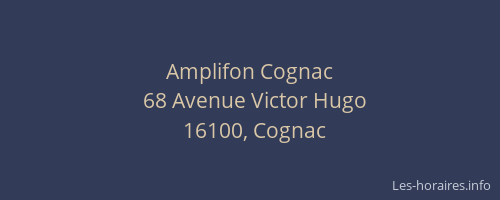 Amplifon Cognac