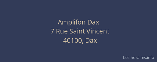 Amplifon Dax