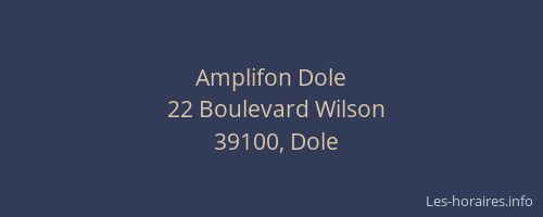 Amplifon Dole