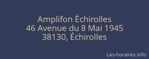 Amplifon Échirolles