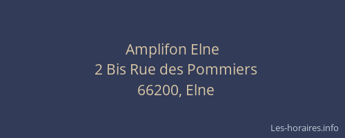 Amplifon Elne