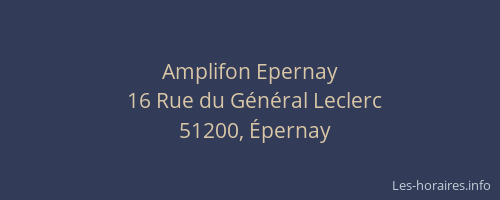 Amplifon Epernay