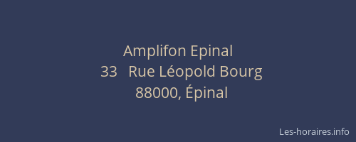 Amplifon Epinal