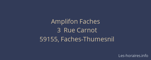 Amplifon Faches