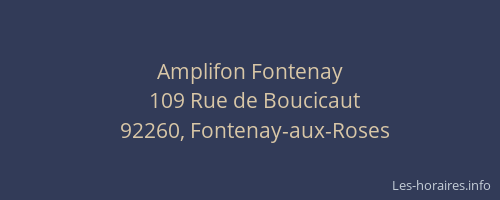 Amplifon Fontenay