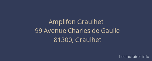 Amplifon Graulhet
