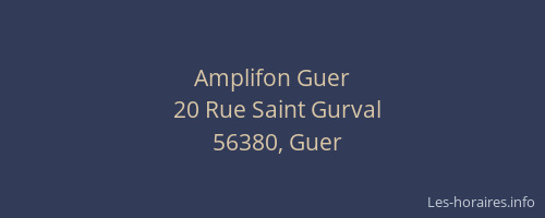 Amplifon Guer