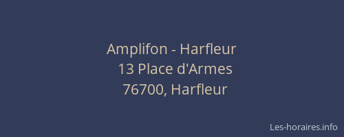 Amplifon - Harfleur