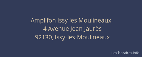 Amplifon Issy les Moulineaux