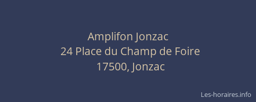 Amplifon Jonzac