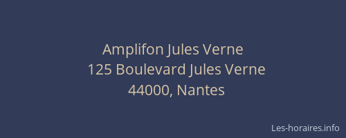 Amplifon Jules Verne