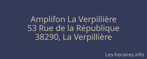 Amplifon La Verpillière