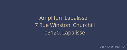 Amplifon  Lapalisse