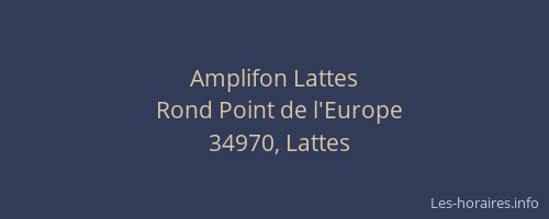 Amplifon Lattes