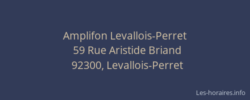 Amplifon Levallois-Perret