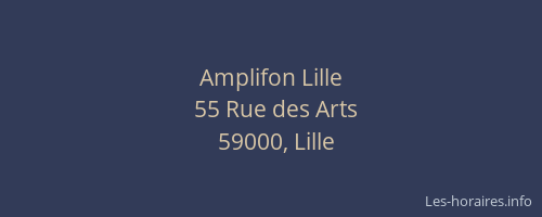 Amplifon Lille