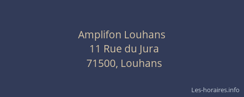 Amplifon Louhans