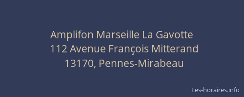 Amplifon Marseille La Gavotte